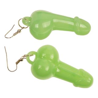 Lysende Penis Øreringe