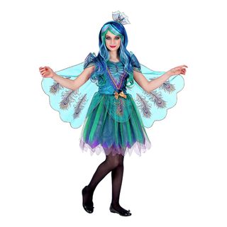 Påfugl Børnekostume