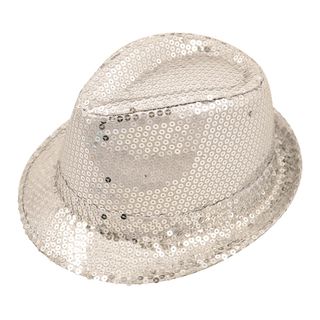 Paillethat Gangster Sølv