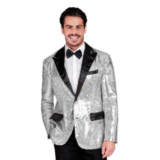 Pailletblazer Mr. Silver