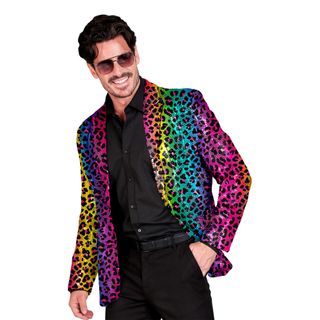 Palietblazer Leopard Regnbue