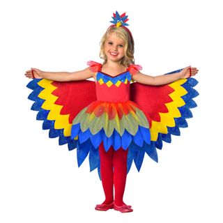 Papegøjekjole Børnekostume