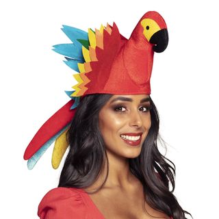 Papegøje Regnbuefarvet Hat