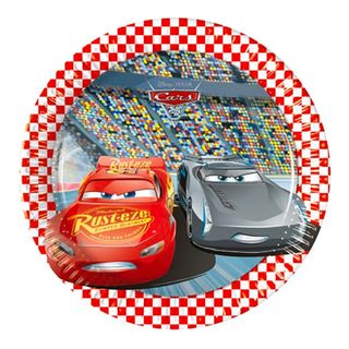 Paptallerkener Biler/Cars 3