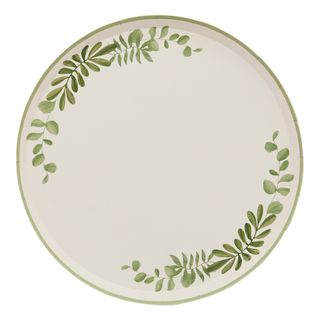 Paptallerkener Grønne Blade Botanic