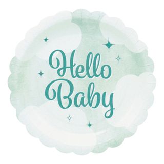 Papirassietter Hello Baby