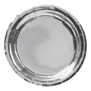Papirasietter Sølv Metallic