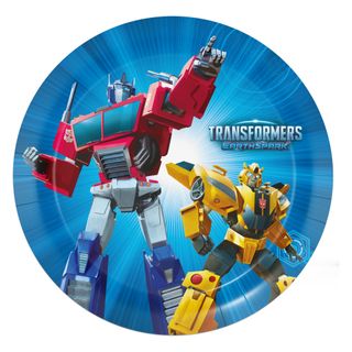 Papirstallerkener Transformers EarthSpark™