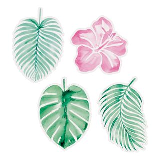 Papirsdekorationer Happy Summer Time