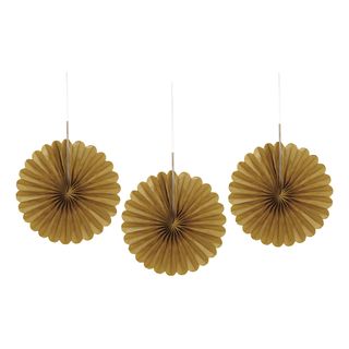 Papirfjer Guld Mini