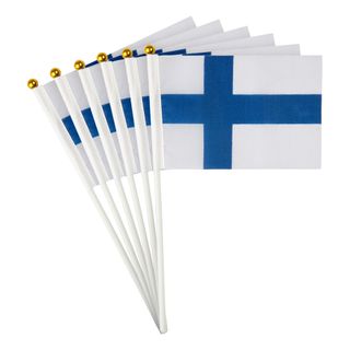 Håndflag Finske Flag