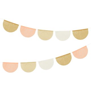 Papirguirlande Silke Mix