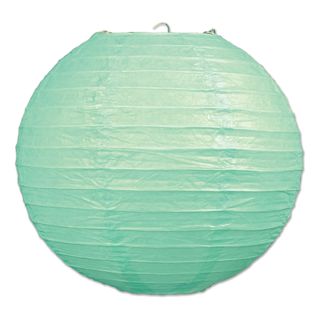 Papirlampe Mintgrøn