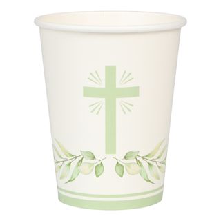 Papkrus Kors Grøn