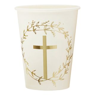 Papkrus Kors Guld