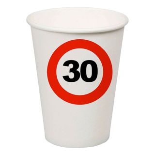 Papkrus Trafikskilt 30
