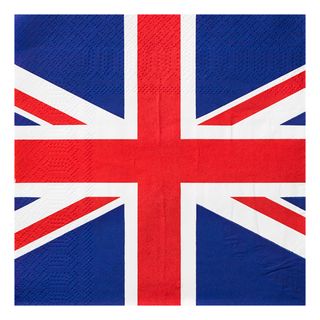 Papirservietter Britiske Flag
