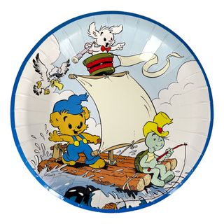 Pappskåle Båd Bamse