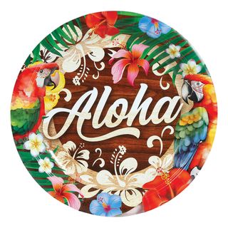 Paptallerkener Aloha