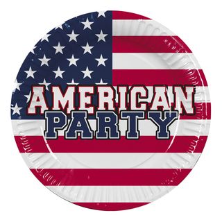 Paptallerkener American Party