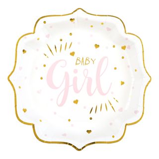 Paptallerkener Baby Girl