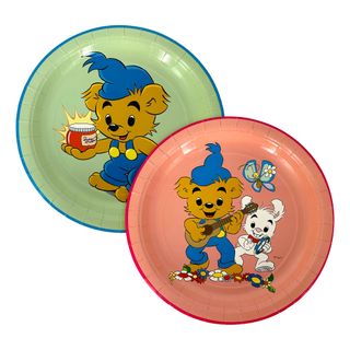 Paptallerkener Bamse