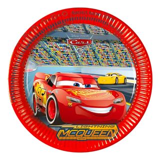 Paptallerkener Biler/Cars 3