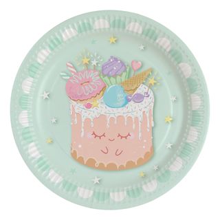 Paptallerkener Crazy Cake