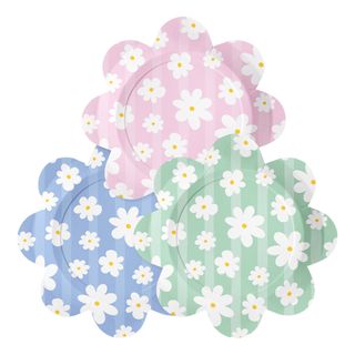 Paptallerkener Daisies