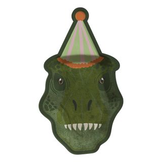 Paptallerkener Dinosaurer T-Rex