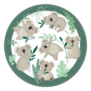 Paptallerkener Jungle Koala