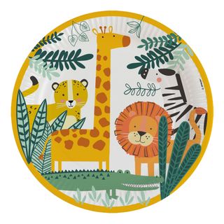Paptallerkener Jungledyr