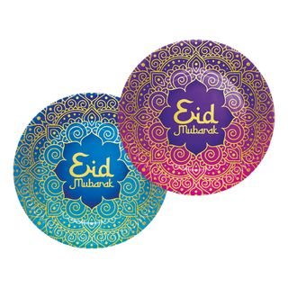 Paptallerkener Eid Mubarak