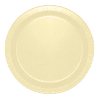 Papirtallerkener Elfenben
