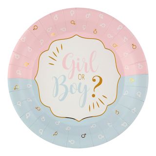 Paptallerkener Girl or Boy