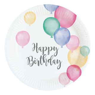 Papassietter Happy Birthday Pastel