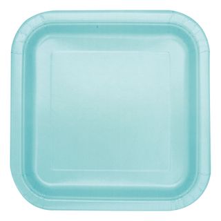 Paptallerkener Kvadratiske Mint