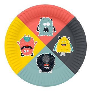 Paptallerkener Monster Bash