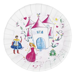Paptallerkener Prinsesse
