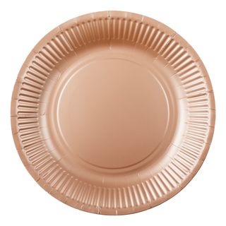 Paptallerkener Rosaguld