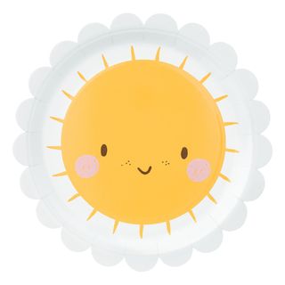Paptallerkener Sol