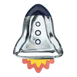 Paptallerkener Space Party