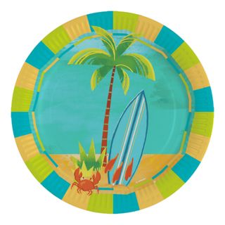 Paptallerkener Surf Party