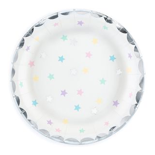 Paptallerkener Unicorn Stars