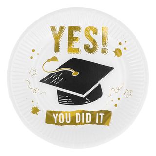 Paptallerkener Yes! You Did It