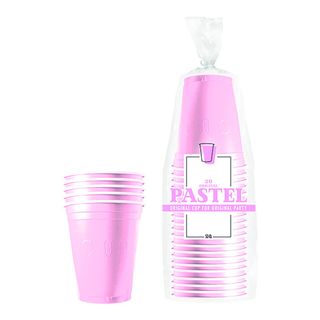 Party Cups Lyserøde