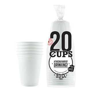 Party Cups Hvide