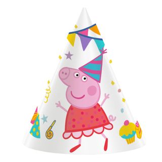 Partyhatte Greta Gris™ Peppa’s Party