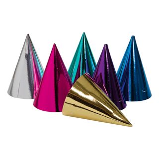 Festhatte Metallic Flerfarvede