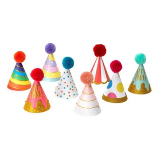 Partyhatte Mini Borddekoration